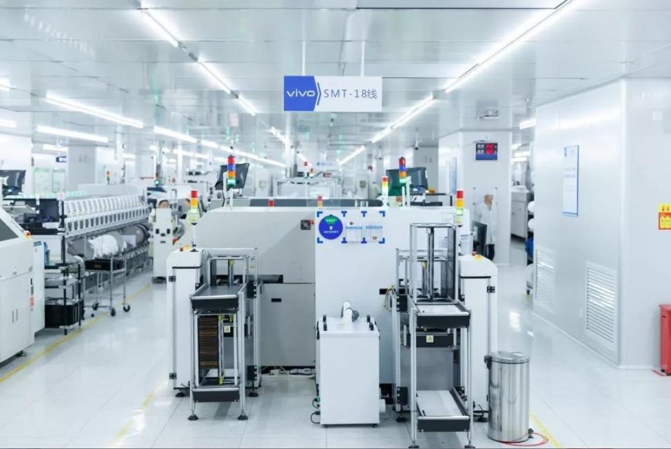 探廠Vivo手機SMT生產線，國產SMT貼片機依然不能市場化